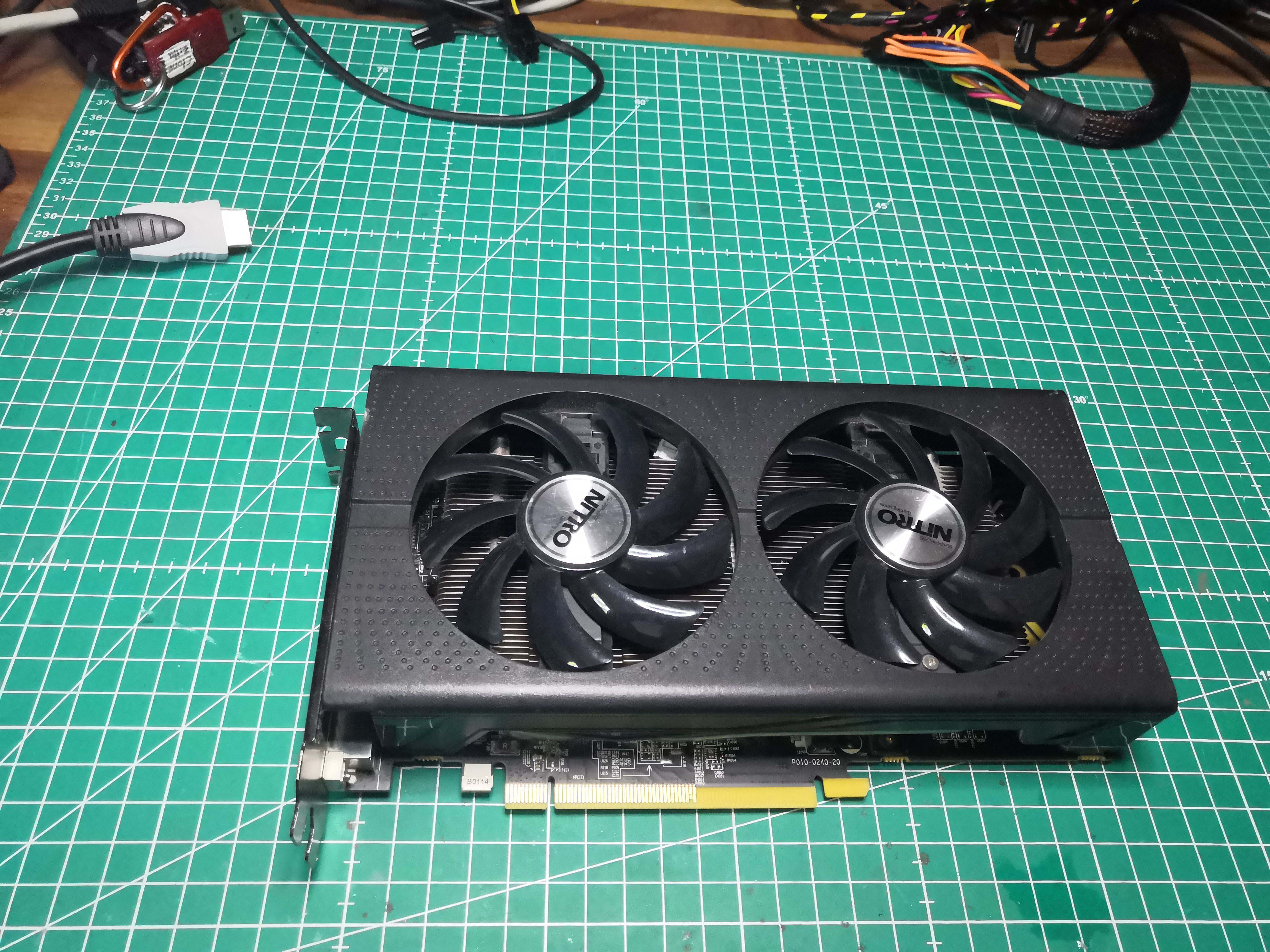 Sapphire NITRO RX 460 OC avant démontage